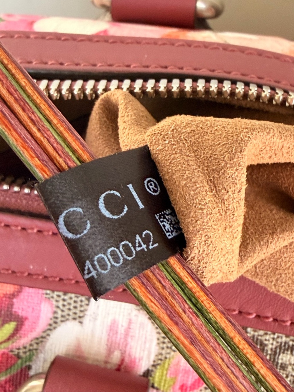 AUTHENTIC 🌸GUCCI™️ Blooms🌸 BOSTON bag👜 - Picture 11 of 14